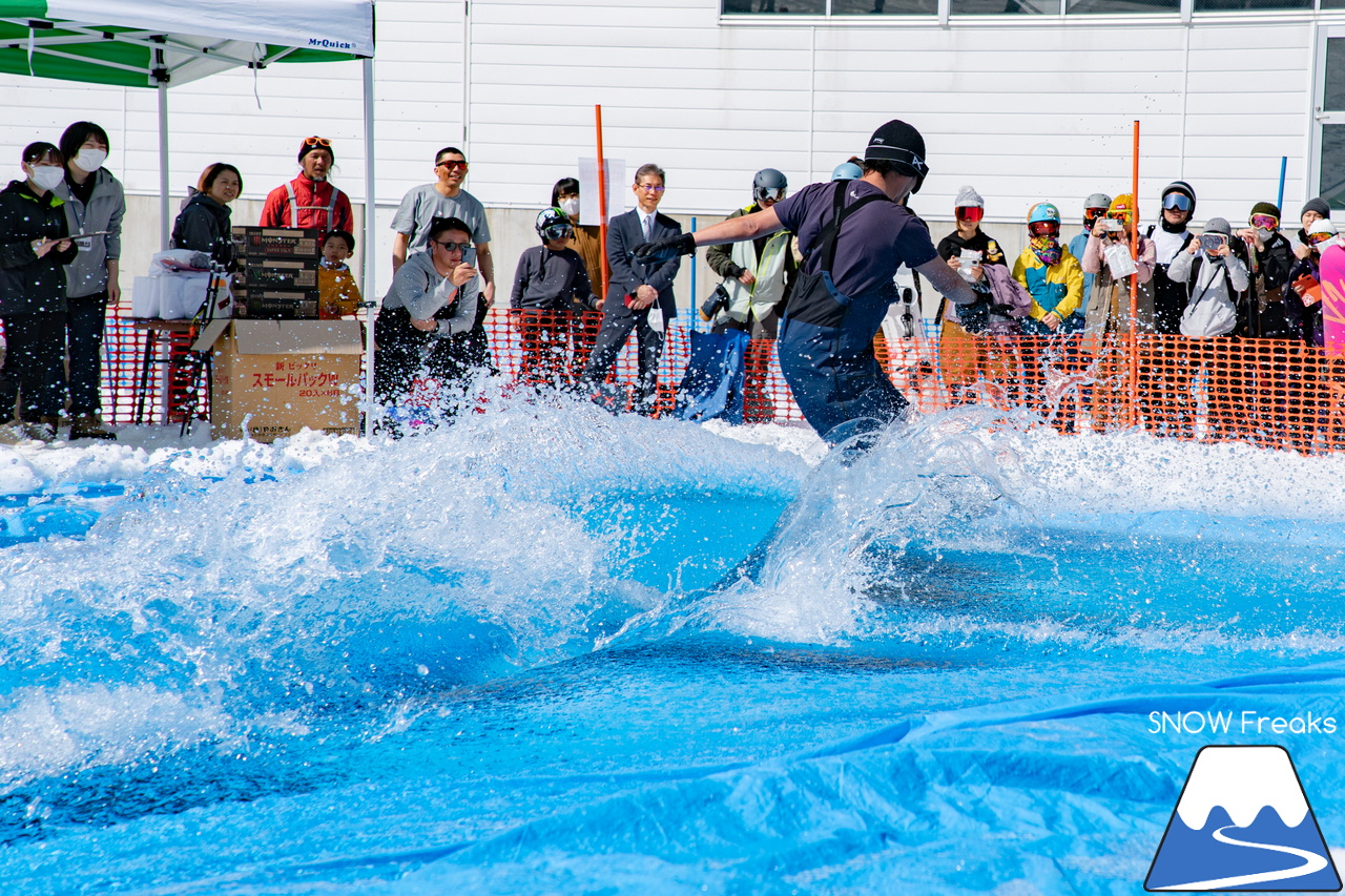 富良野スキー場｜春は楽しいイベントが盛りだくさん！世界で活躍するアスリートと一緒に『Snow Action 2023』＆ 第10回池渡り『Pond Skimming』レポート♪